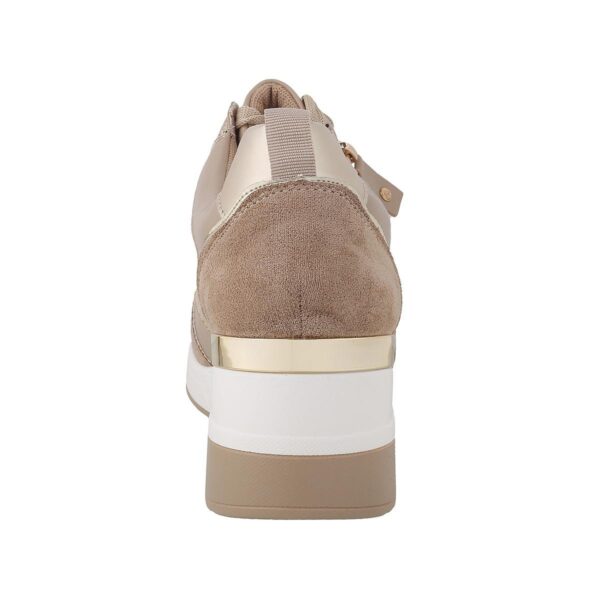 Women Beige Sports Sneakers - Image 5