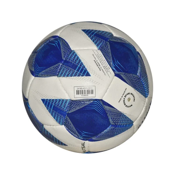 Apollo Futsal Football – Hand Stitched – White/Blue Size 4 – Model No. 24165-4315-0915 - Image 9