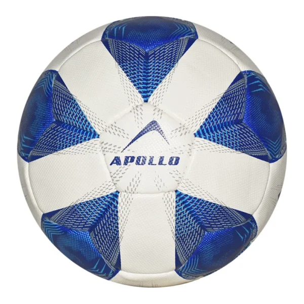 Apollo Futsal Football – Hand Stitched – White/Blue Size 4 – Model No. 24165-4315-0915 - Image 6